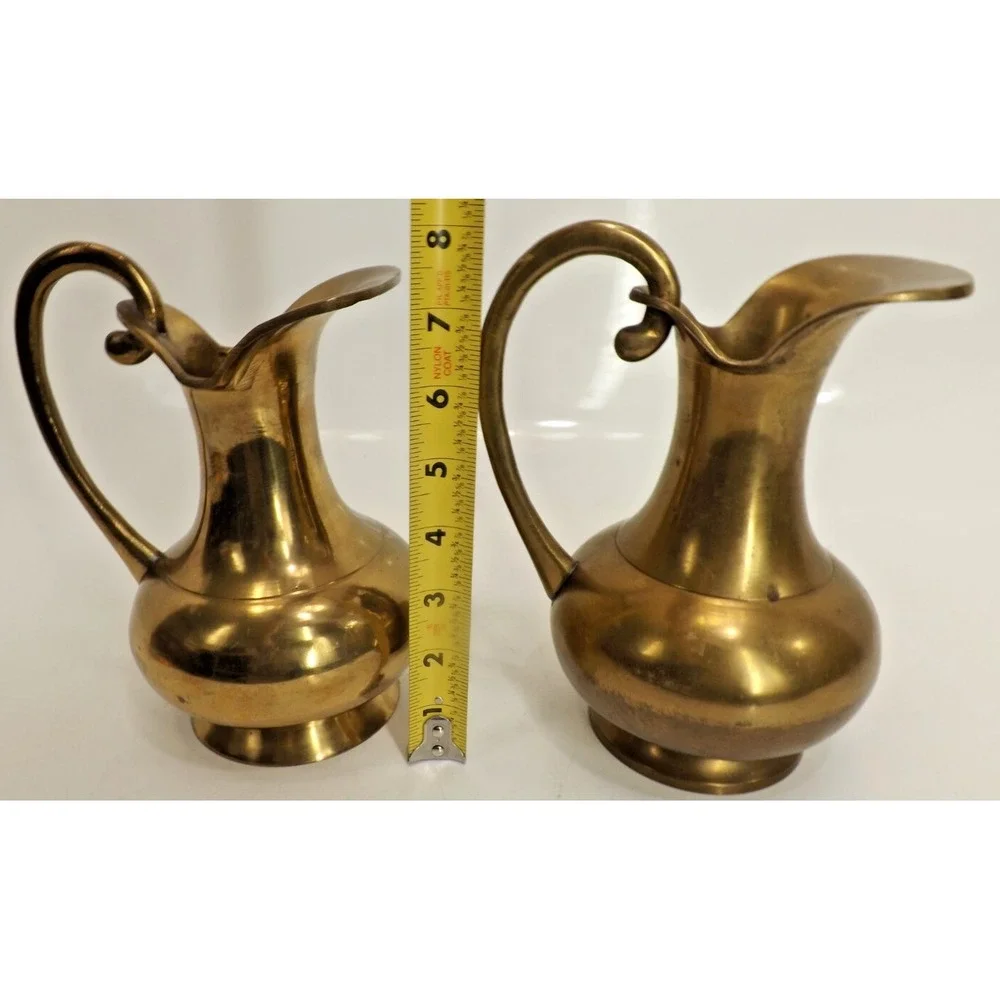 Pair of matching Solid Brass 8